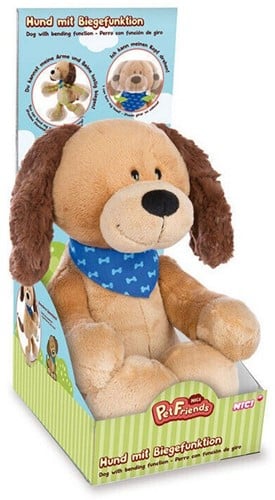 4012390481839	Nici Pet Friends Peluche Chien 30 cm avec fonctions de déplacement  Nici  N48183