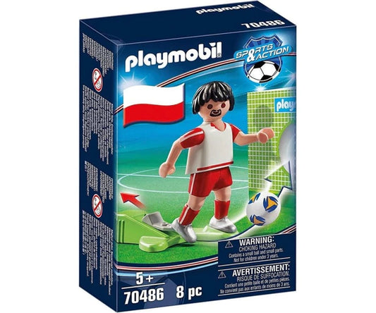 Playmobil Joueur de Sports & Action Pologne 9,
