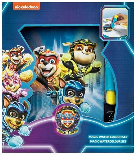 4043946311249 Paw Patrol Magic Water Colour Set 21,5x25,5cm