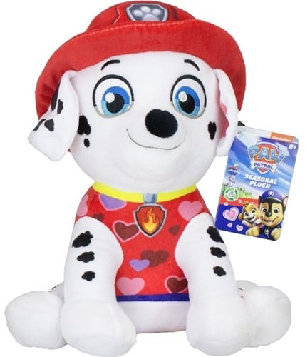 5056356789200 – Paw Patrol Peluche Marshall Assis 28 cm Officielle Nickelodeon