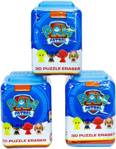 5056219084749 – Paw Patrol Scented Puzzle Palz 3D Gommes parfumées assorties 4,5x6cm (colis 12 pièces en display)