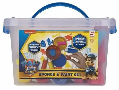 5056219066059 – Paw Patrol Sponge & Paint Set coffret peinture avec tampons 16x26cm (1 pièce)