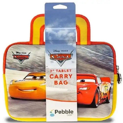Colis de 5 pièces – 4039621916526 – Vente en gros Pebble Gear Disney Cars Carry Bag pour tablette 7"