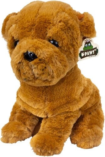 8718668596651	Peluche Chien Sharpei 32cm paws