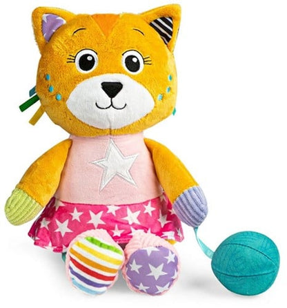 8005125177622 | Peluche Clementoni Baby - Katy le Chaton avec Sons Crépitants et Textures Variées - 22x30cm