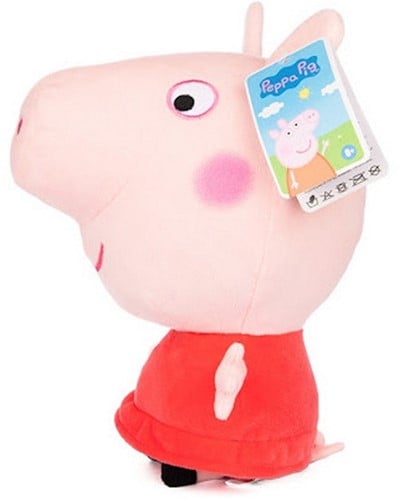 5056219083360 Lot 2 Peluches Peppa Pig Lil' Bodz Peppa &amp; George 25cm Officielles Neuf