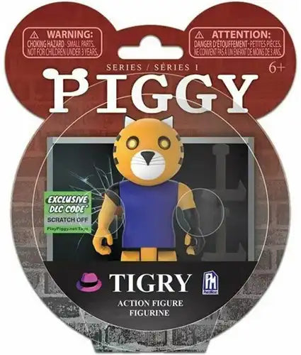 812241038069 – Piggy Action Figure Tigry 12x15 cm (package of 4 pcs) available Simcha.fr 
