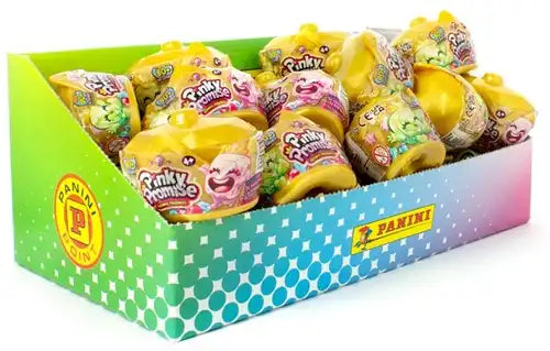 8432752043912 – Lot de 24 pcs Pinky Promise Gemmy Friends Surprise Crown 4,5x7 cm en display – Grossiste Panini