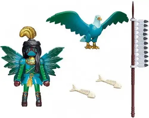 4008789708021 – Playmobil Adventures of Ayuma Chevalier Fée avec animal totem 14x14cm – Grossiste Jouets Fantasy