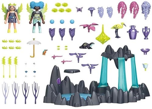4008789710321 Playmobil Ayuma Mondfee Lac 71032 Coffret Fées 84 pcs 17x17x36cm Neuf