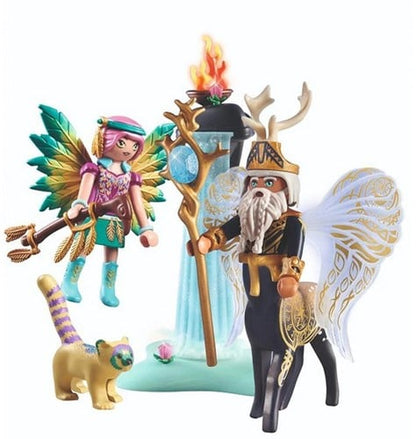 4008789712356	Playmobil Adverntures of Ayuma Abjatus + Knight Fairy 14x18,5cm