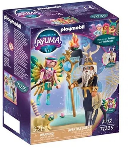 4008789712356	Playmobil Adverntures of Ayuma Abjatus + Knight Fairy 14x18,5cm