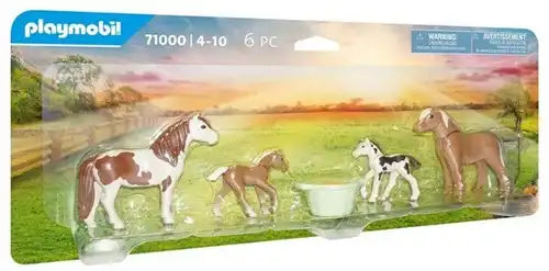 4008789710000 – Playmobil Country 2 Poneys islandais avec poulains – Grossiste Playmobil