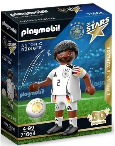 4008789716644 – Playmobil DFB Stars Antonio Rüdiger 9x12cm (Colis 2 pièces)