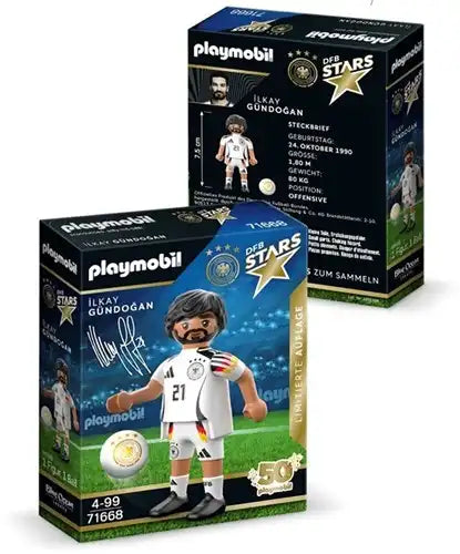 4008789716682 – Playmobil DFB Stars Ilkay Gündogan 9x12cm (Colis 2 pièces)