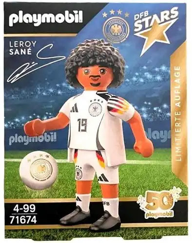 4008789716743 – Playmobil DFB Stars Leroy Sané 9x12cm (Colis 2 pièces)