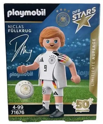 4008789716767 – Playmobil DFB Stars Niclas Füllkrug 9x12cm (Colis 2 pièces)