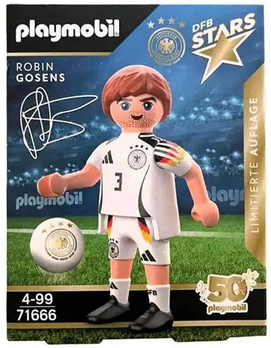 4008789716668 – Playmobil DFB Stars Robin Gosens 9x12cm (colis 2 pièces)