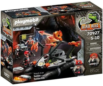 4008789709271 – Playmobil Dino Rise 70927 – Foreuse Démolition Comet Corp 85 pièces