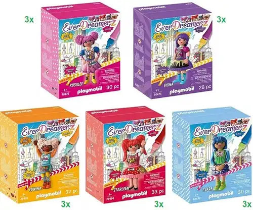 4008789704726 – Playmobil EverDreamerz Série 2 Display assorti 14x18cm – Colis de 15 pièces