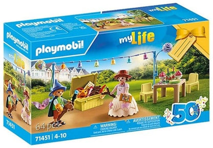 🏷️ 4008789714510 – Playmobil My Life Coffret Cadeau Fête Costumée 14x25cm – Set 64 pièces