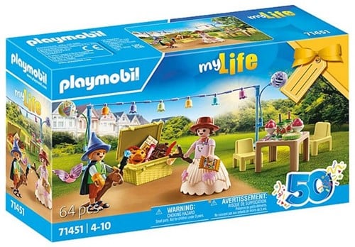 🏷️ 4008789714510 – Playmobil My Life Coffret Cadeau Fête Costumée 14x25cm – Set 64 pièces