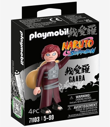 4008789711038 – Figurine Playmobil Naruto Gaara 9x12cm – Officiel Shippuden – Modèle sous blister