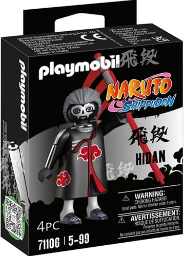 4008789711069 – Playmobil Naruto Hidan 9x12cm – Figurine Officielle Naruto Shippuden – Sous blister