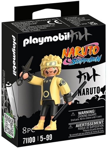 4008789711007 | Playmobil Naruto Itachi Sennin Modus - Figurine 9x12cm | Jouet Collectible