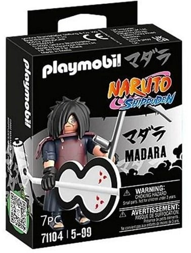 4008789711045 – Playmobil Naruto Madara 71104 – Figurine Collector Uchiha 9x12cm