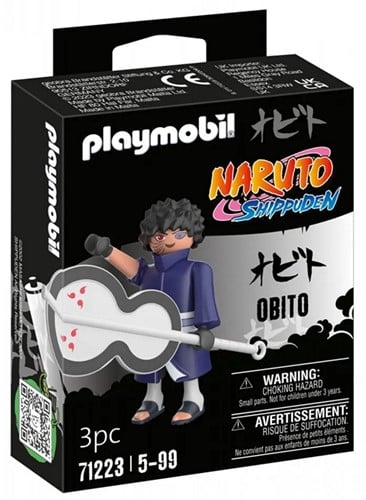4008789712233 – Playmobil Naruto Obito – Figurine Akatsuki 9x12cm