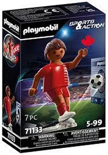 4008789711335 – Colis de 6 pcs : Playmobil Sports &amp; Action Joueur Canada 9,5x14,5 cm – Grossiste Playmobil