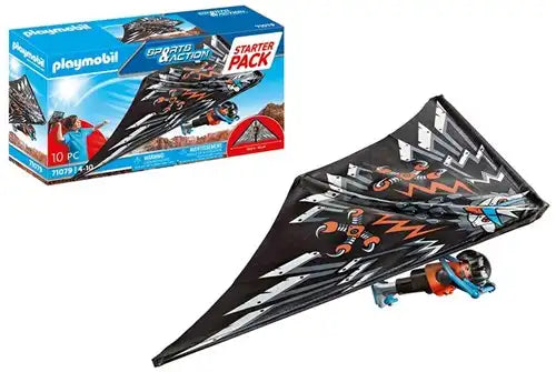 4008789710796 – Playmobil Sports & Action Starter Pack cerf-volant / deltaplane 19 × 34,5 cm (10 pcs) – set d’action