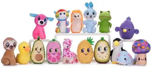 5038104493898 – Peluches assorties 17 cm – Lot de 16 pièces