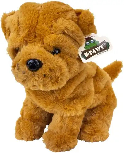 8718668596668 – Lot revendeur 4 pcs Peluche Chien Shar Pei 25 cm