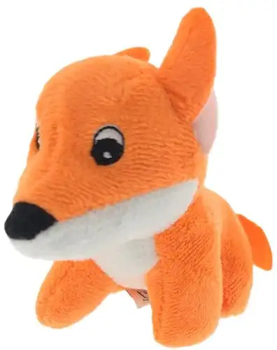 16218 – Colis 4 pcs Peluche Renard 12 cm – Jouet en peluche douce pour enfants