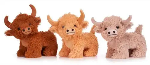 Plush Highlander 3 assortis 22cm