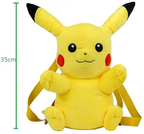 8426842051185 – Colis de 4 pcs : Pokémon Sac à dos en peluche 3 assortis 35 cm – Grossiste officiel