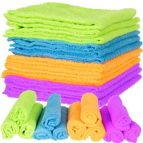 Lingettes de nettoyage en microfibre 12 pcs. Sucer