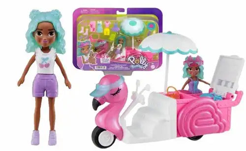 Polly Pocket Flamingo Snack Cart 20x26,5cm