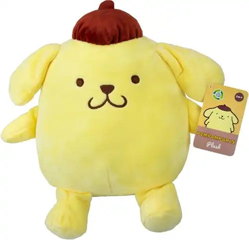 8721246998525 – Colis de 4 pcs : Pompompurin Peluche 23 cm Sanrio
