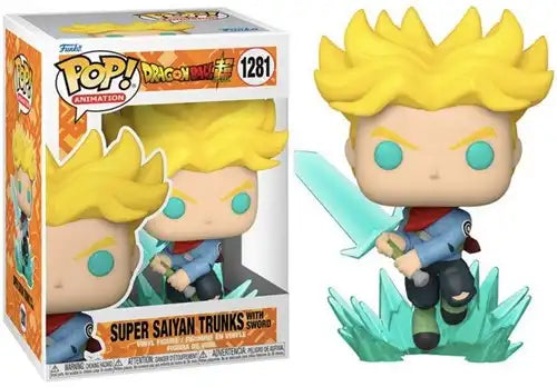 889698580199 – Funko POP! Animation – Dragon Ball Z – Super Saiyan Trunks with Sword