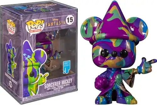 889698519427 – POP! Art Series Fantasia – Sorcerer Mickey #2 with Protector