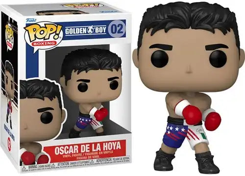 889698568142 – POP! Boxing – Golden Boy Oscar De La Hoya