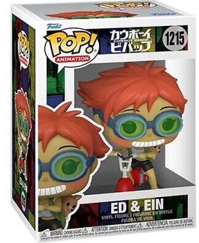 POP! Cowboy Bebop Edward on Scooter with Ein