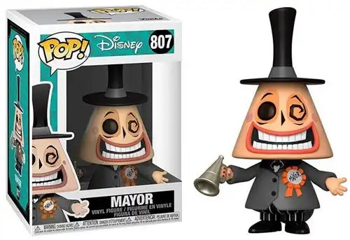 889698481816 – POP! Disney NBX Mayor with Megaphone Funko Pop #807 officielle pas chère