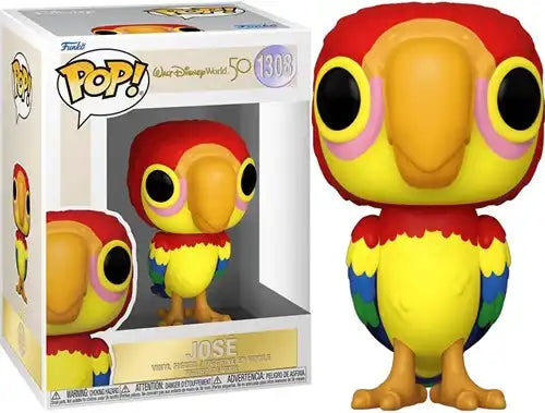 889698657174 – POP! Disney World 50th Anniversary Parrot José Funko Pop #1308 officielle pas chère