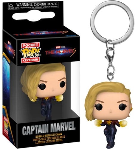 POP! Keychain The Marvels Captain Marvel