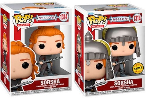 889698657679 | Lot de 2 POP! Willow – Sorsha Standard + Chase – Funko 9cm