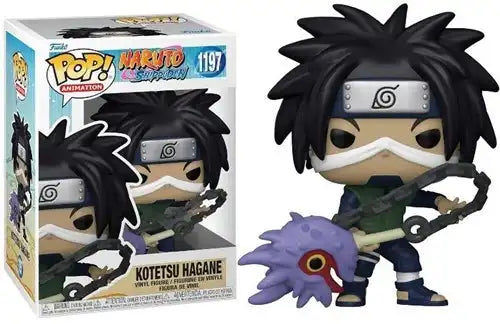 889698580076 – 1 pc Funko POP! Naruto Shippuden Kotetsu Hagane – Figurine vinyle collector avec arme